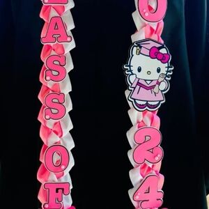 Hello Kitty Pink Graduation Lei